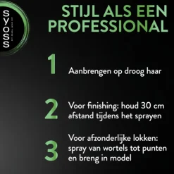 6x Syoss Max Hold Haarspray 300 ml