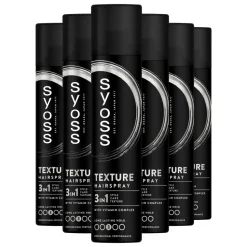 6x Syoss Texture Haarspray 300 ml