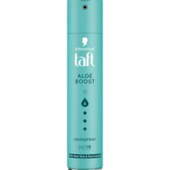 6x Taft Hairspray Aloe Boost 250 ml