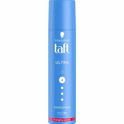 12x Taft Hairspray Ultra Strong Pocket Size 75 ml
