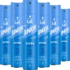 6x Taft Junior Hairspray Extra Strong 250 ml