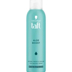 6x Taft Texturizing Spray Aloe Boost 150 ml