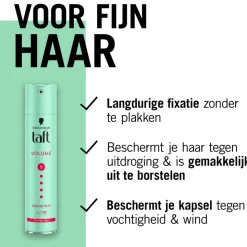 6x Taft True Volume Haarspray Mega Strong 250 ml