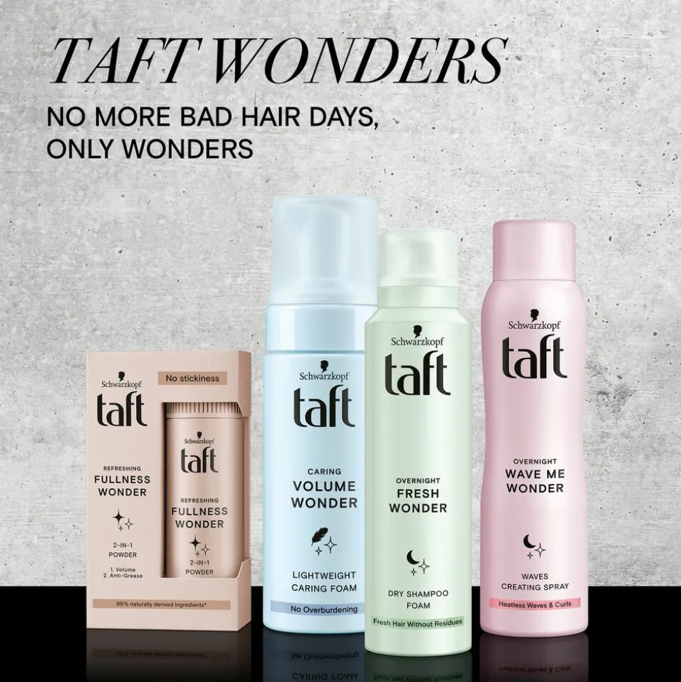 6x Taft Volume Poeder Volume Wonder 150 ml