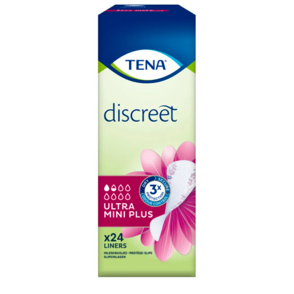 6x TENA Discreet Ultra Mini Plus 24 stuks