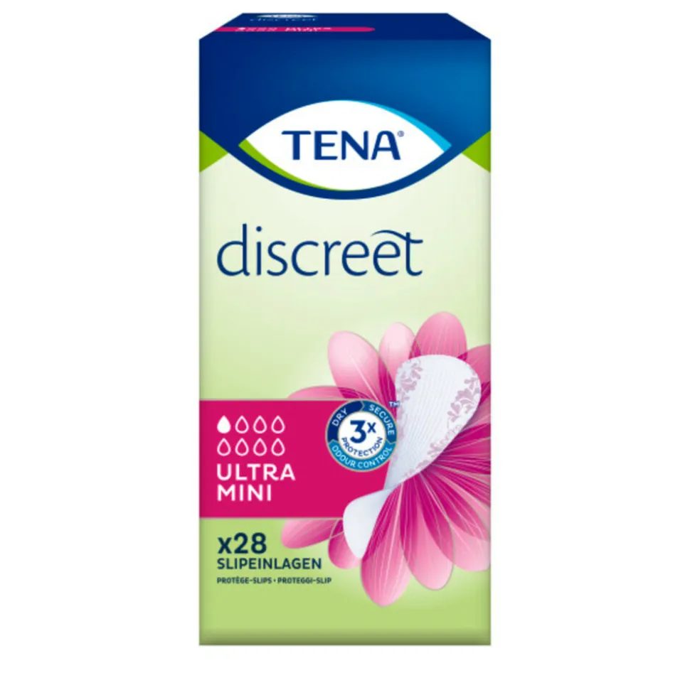 3x TENA Discreet Ultra Mini 28 stuks
