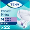 3x TENA Proskin Flex Maxi M 22 stuks