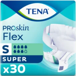 3x TENA Proskin Flex Super S 30 stuks