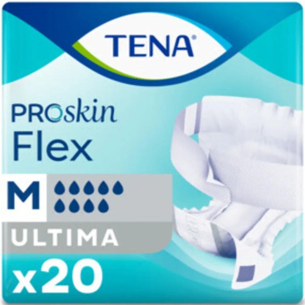 3x TENA Proskin Flex Ultima M 20 stuks