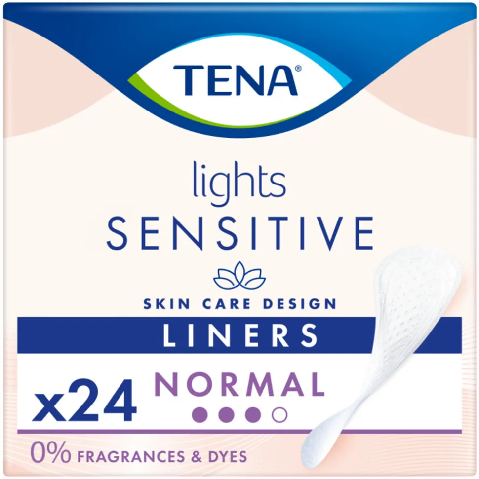 3x TENA Sensitive Lights Normal 24 stuks