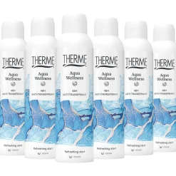 6x Therme Anti-Transpirant Aqua Wellness 150 ml