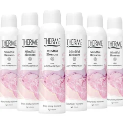 6x Therme Anti-Transpirant Mindful Blossom 150 ml