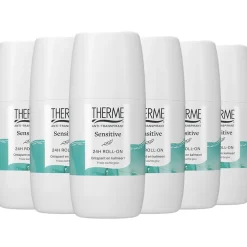 6x Therme Anti-Transpirant Sensitive Roller 60 ml