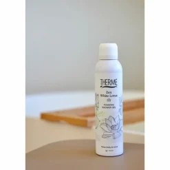 6x Therme Foaming Shower Gel Zen White Lotus 200 ml