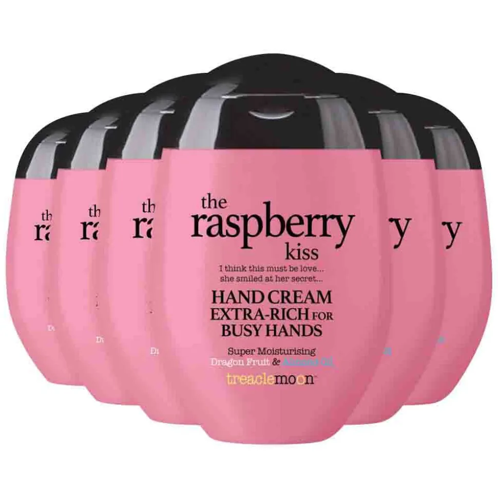 6x Treaclemoon The Raspberry Kiss Handcrème 75 ml