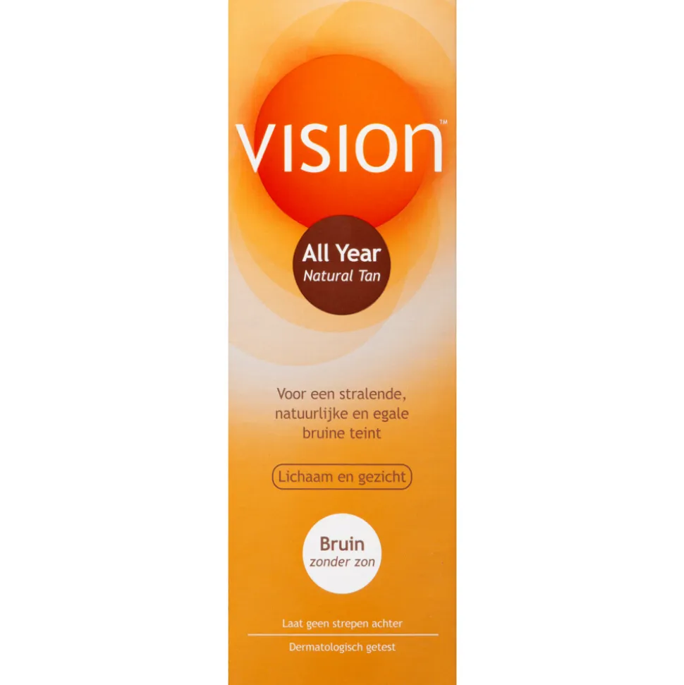 2x Vision All Year Natural Tan 150 ml