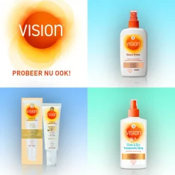 2x Vision Zonnebrand Every Day Sun SPF 30 Mini 15 ml