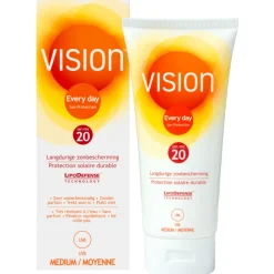 2x Vision Zonnebrand Every Day Sun SPF 20 180 ml