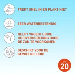 2x Vision Zonnebrand Every Day Sun SPF 20 180 ml
