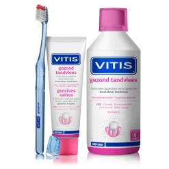 3x Vitis Mondwater Gezond Tandvlees 500 ml