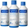 3x Vitis Mondwater Sensitive 500 ml