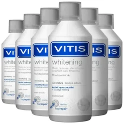 6x Vitis Mondwater Whitening 500 ml