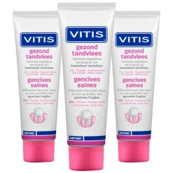 3x Vitis Tandpasta Gezond Tandvlees 75 ml