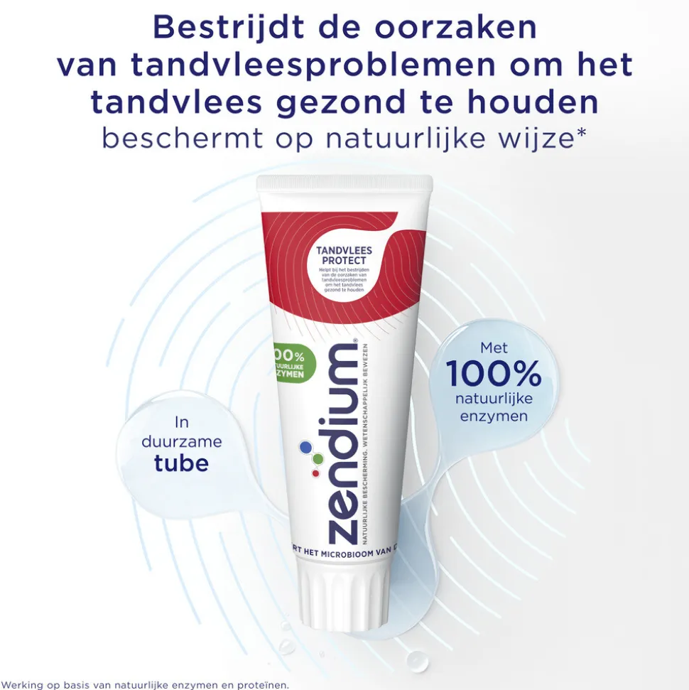 12x Zendium Tandpasta Tandvlees Protect 75 ml