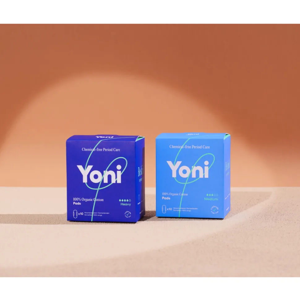 Yoni Biologisch Katoenen Maandverband Heavy 10 stuks