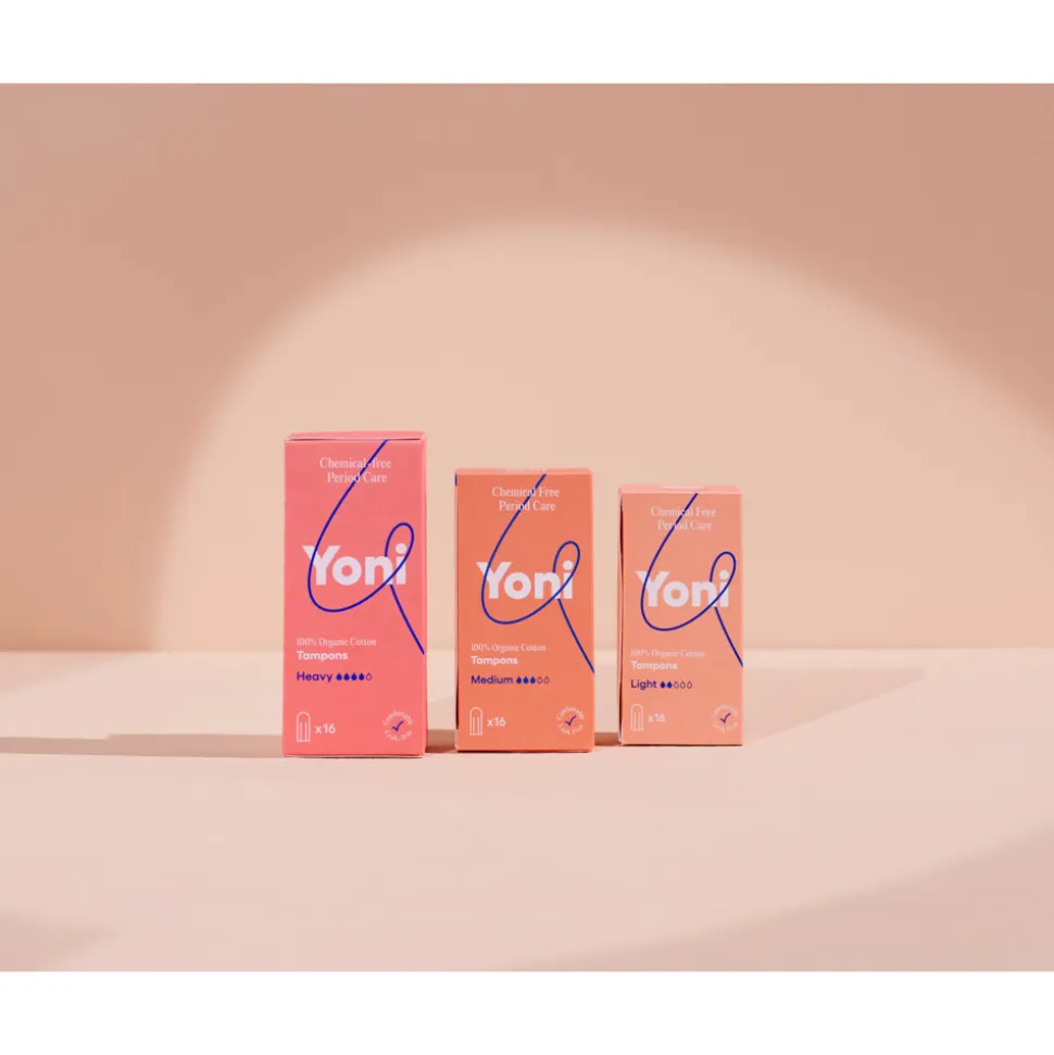 Yoni Biologisch Katoenen Tampons Heavy 16 stuks