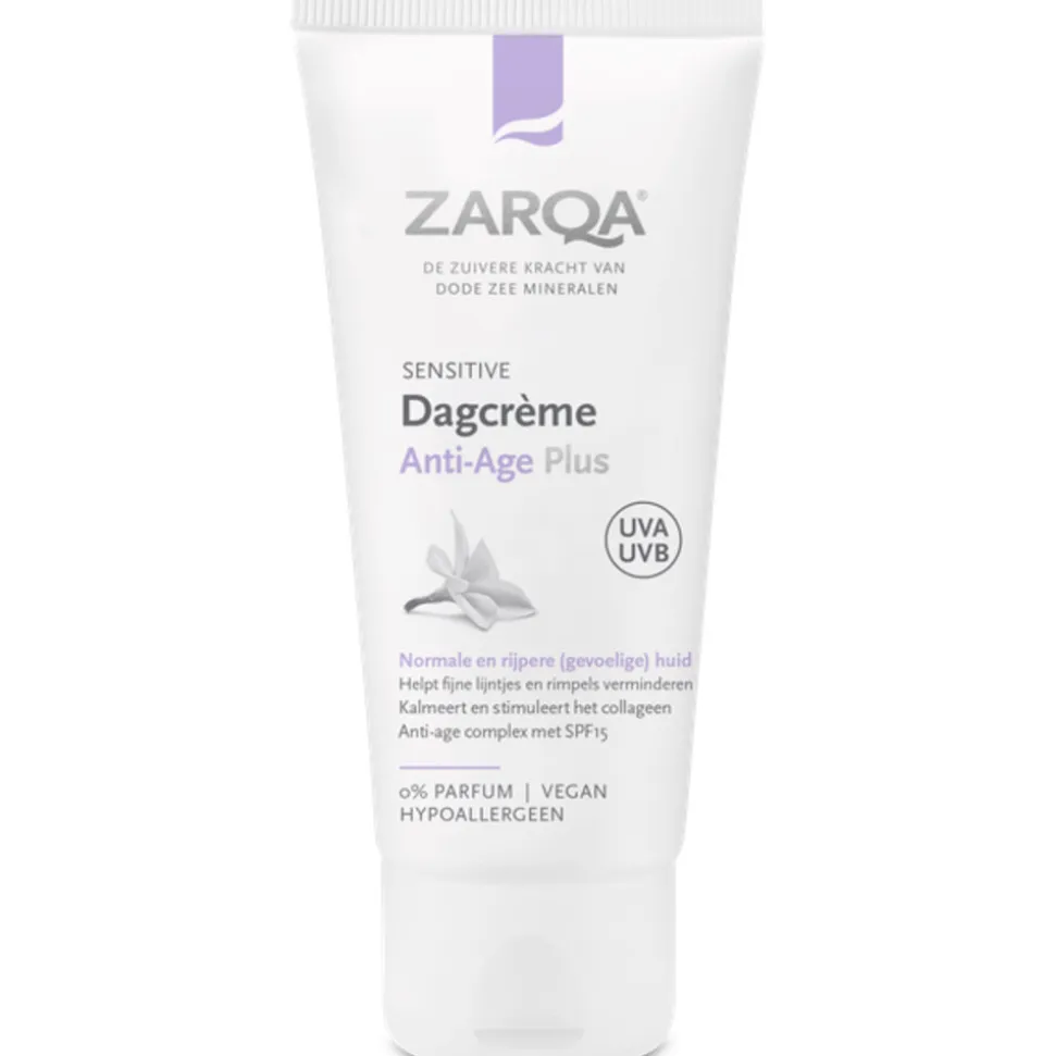 Zarqa Dagcreme Anti-Age Plus SPF15 Sensitive 50 ml