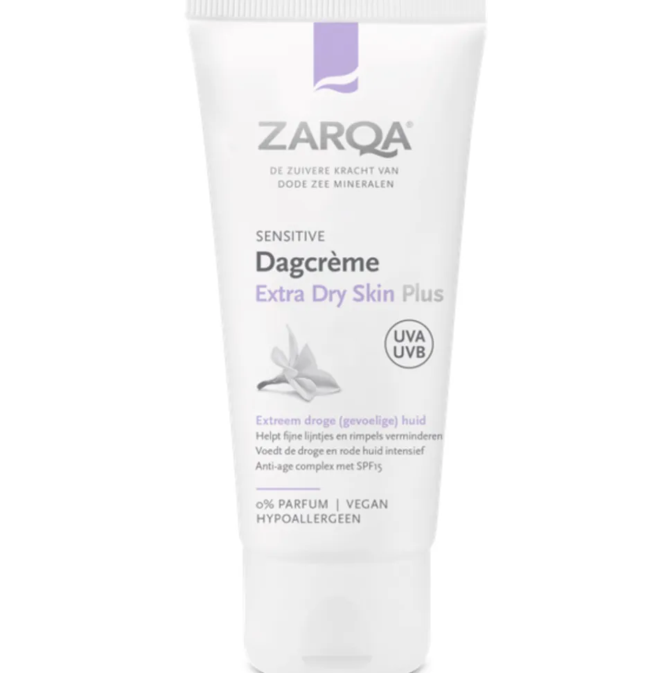Zarqa Dagcreme Extra Dry Skin Plus SPF15 Sensitive 50 ml