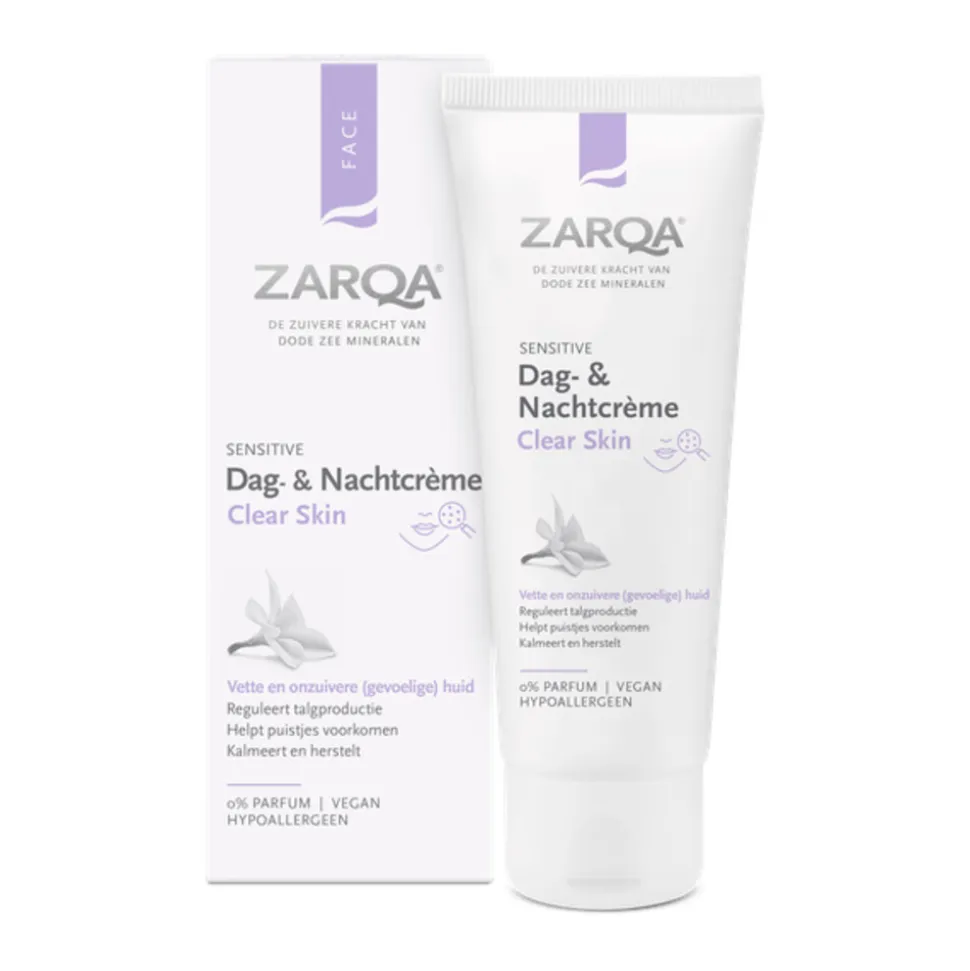 Zarqa Dag- en Nachtcrème Clear Skin 75 ml