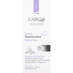 Zarqa Nachtcreme Hydra Plus Sensitive 50 ml