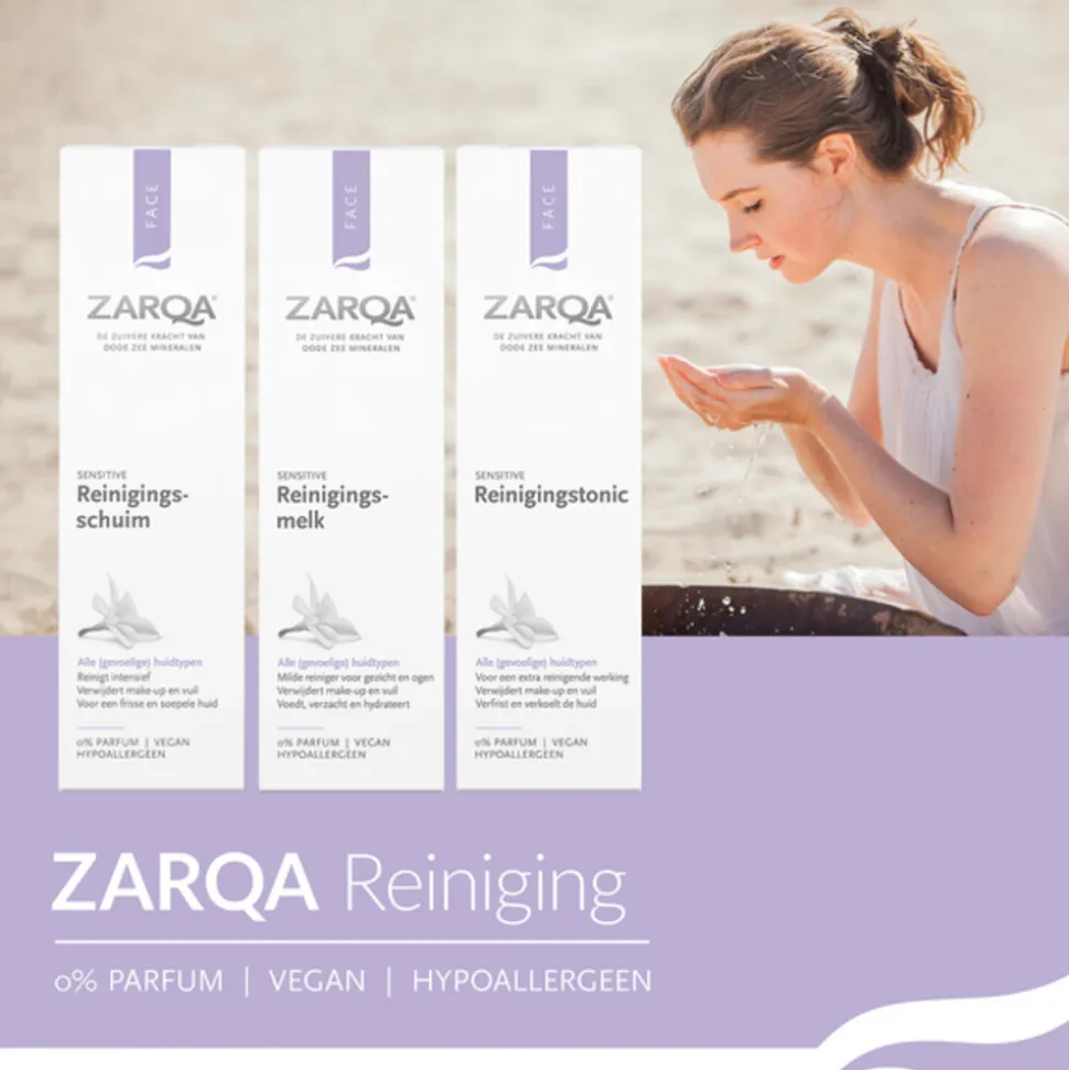 Zarqa Reinigingsschuim Sensitive 150 ml