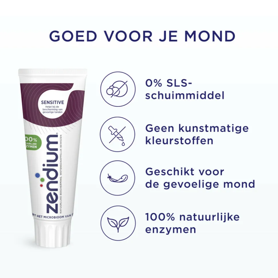 Zendium Tandpasta Sensitive 75 ml