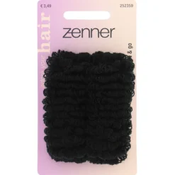 Zenner Elastieken Donut Zwart 2 stuks