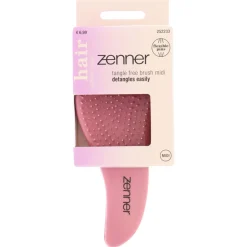 Zenner Haarborstel Tangle Free Midi Roze 1 Stuk