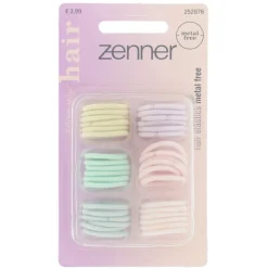 Zenner Kids Haarelastieken Pastel 36 stuks